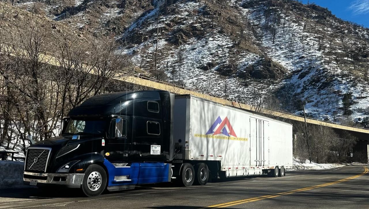 American National Movers Moving Truck San Diego CA.